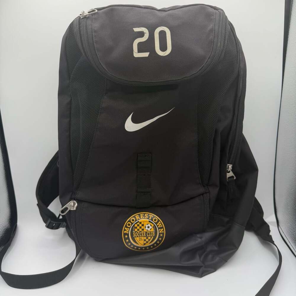 Nike Club Team Swoosh Backpack Black Moorestown Soccer Club